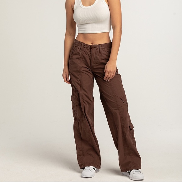 Urban Outfitters Chocolate Brown Utility pant - Picture 1 of 5